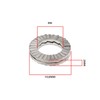 ECSiNG 20PCS M6 Wedge Manganese Steel Washers Double Stack Locking