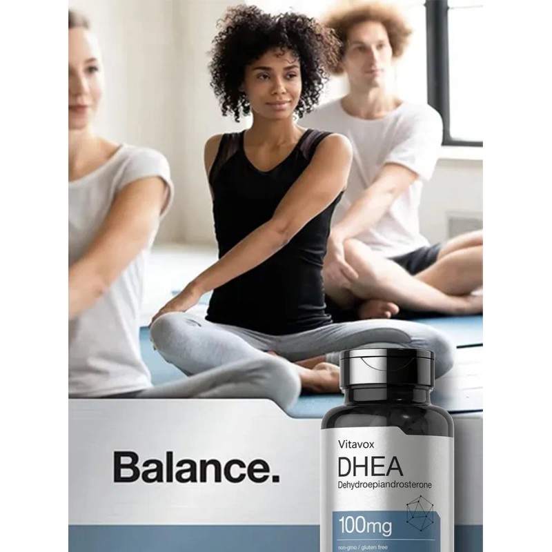 Dhea 100mg | 200 Capsules | Supplement For Men And