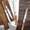 Hampton Forge Sfs51L04Wb Lynden Set Of 4 Olive Wood Steak