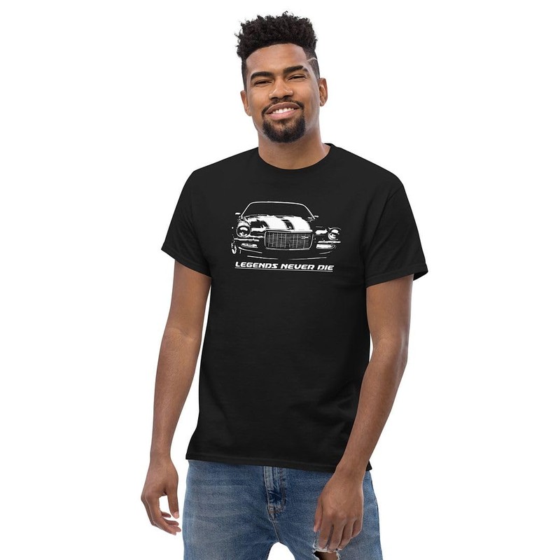 2ND Gen Camaro Split Bumper 70-73 T-Shirt Black