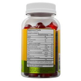 ALFA VITAMINS Vitamin B Complex Gummies with Vitamin B12, B7 as Biotin, B6, B3 as Niacin, B5, B6, B8, B9 as Folate for Stress, Energy, Nerve Function and Healthy Immune System - 60 Gummies