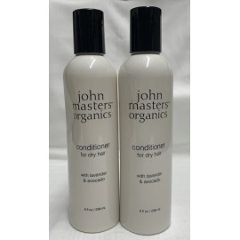 John Masters Organics 2-PACK John Masters Organics Conditioner for Dry Hair 8 fl oz LAVENDER & AVOCADO