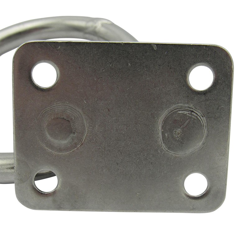 Stainless Steel Marine Eye Plate with Ring 8MM x 50MM