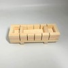 Yamako 792474 Hinoki Cypress Pressed Sushi Mold, Cuts 6 Pieces,