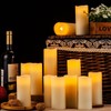 Enpornk Flameless Candles Flickering LED Candles Set of 12 (D:2.2"