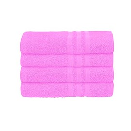 A & B TRADERS Pack of 2 or 4 Big Large Jumbo Bath Sheets Towels Soft Cotton Prime Egyptian Bale Sets (Baby Pink, 2)