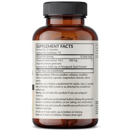 Futurebiotics Fenugreek Extra Strength Supports Overall Good Health & Well-Being, Non-GMO, 150 Vegetarian Capsules