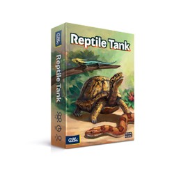 Albi Reptile Tank 55604 - Card Drafting Game | Build Your Own Terrarium with Reptiles and Amphibians | Family Game for 1-6 Players | Ages 8+