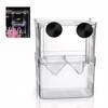 Boxtech Aquarium Fish Tank Hatchery Incubator Breeding Box, Acrylic White