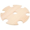 Wooden Wine Glass Drying Rack and Bottle Holder Wine Storage