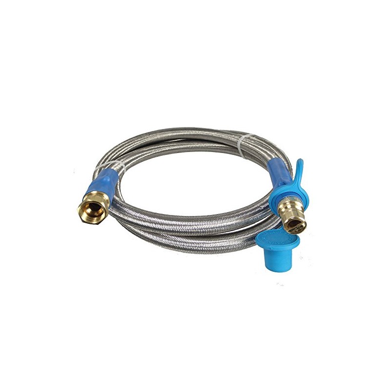 M.B. Sturgis Inc. 1/2" ID Stainless Steel Overbraid Natural Gas