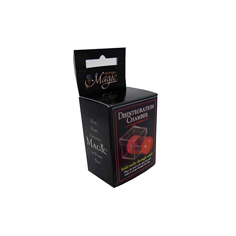 Royal Magic Disintegration Chamber From A Red Plastic Ball Simply