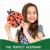 Creative Roots Mosaic Ladybug Stone, Includes 7-Inch Ceramic Stepping Stone