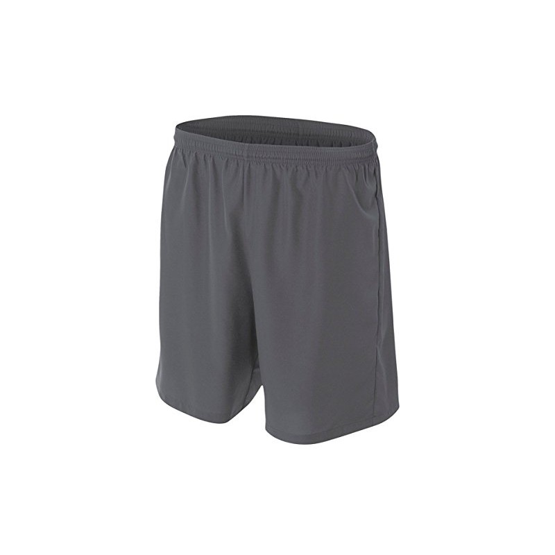 A4 Men's Woven Lightweight 7" Inch Soccer Shorts, Medium, Graphite