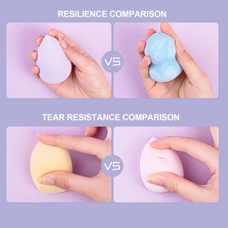 Wekuw 8 Pieces Make Up Sponge Makeup Sponge Set Makeup