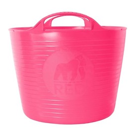 Red Gorilla - Tubtrug Flexible Multipurpose Tub Small Pink 14 Ltr