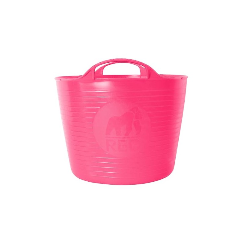 Red Gorilla - Tubtrug Flexible Multipurpose Tub Small Pink 14