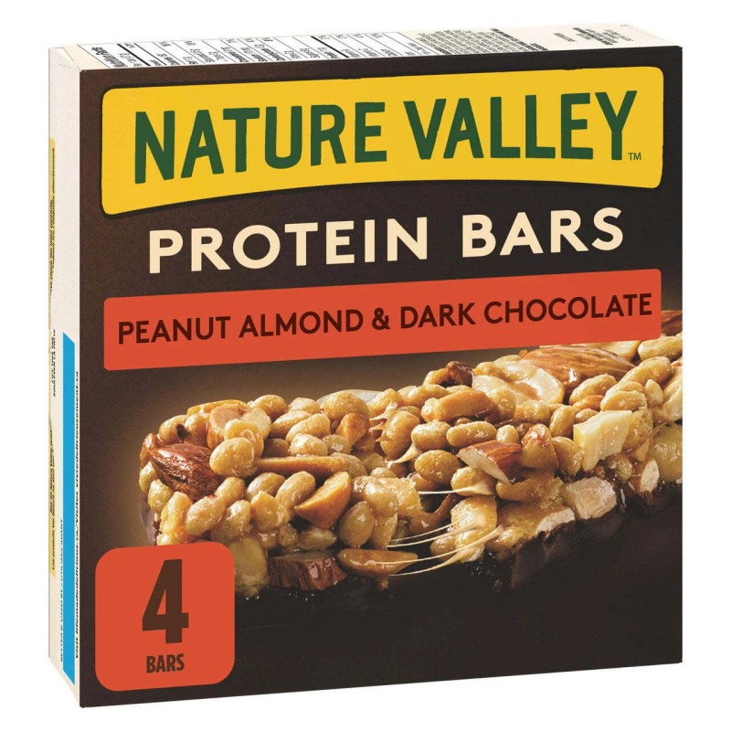 Nature Valley Protein Peanut Almond & Dark Chocolate Flavour, 4ct,