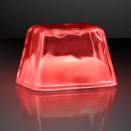 Inspiration Ice Red Light Up Ice Cubes (Pack of 12)