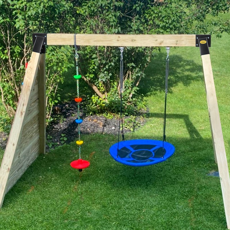 BETOOL Swing Set Brackets - 2pcs A Frame Swing Bracket