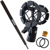 Rode Micro Boompole + Keepdrum PCMH1 Spider Elastic Holder Shockmount
