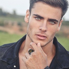 Flonge Viking Wolf Paw Ring: Vintage Stainless Steel Celtic Rings Punk Biker Signet Ring Nordic Amulet Jewelrys Gift for Men Ring Size 7