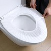 Oubliss Commode Disposable Toilet Seat Covers Waterproof – 50 Pack,