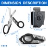 Heavy Duty 6 in 1 Multifunctional Trauma Shears Foldable |