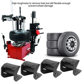 Qiilu 4pcs Tire Changer Jaw Protectors, ST4027645 Jaw Protectors Guard Protective Covers Tire Changer Clamp Cover
