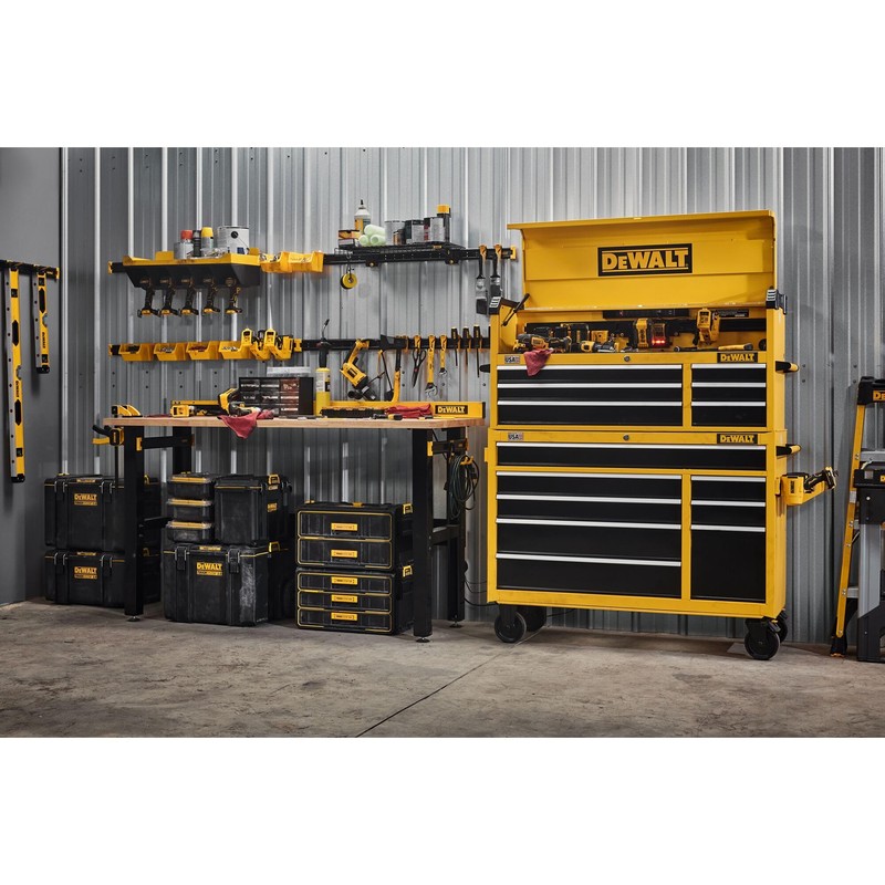 DEWALT Tool Organizer, Mount on Workbench, 20 Inch, Compact Metal