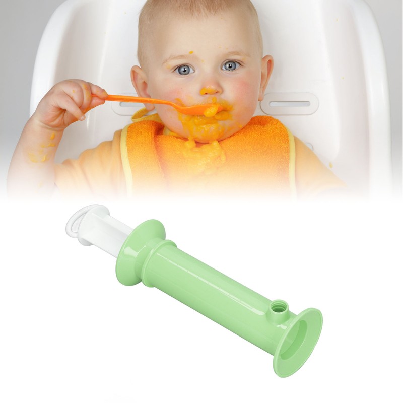 Toddler Reusable Fruit Puree Squeeze Filler Professional Ergonomic Baby Food