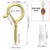 PlusRoc 20 Pack Q-Hanger String Light Hooks for Haning Lights