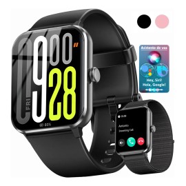Smartwatches Reloj Inteligente, Smartwatch Hombre, Llamada Bluetooth, Ip68, Notificación De Mensajes, Reloj Smartwatch Hombre, Smart Watch, Con Llamada Bluetooth Calculadora Juego Asistente De Voz