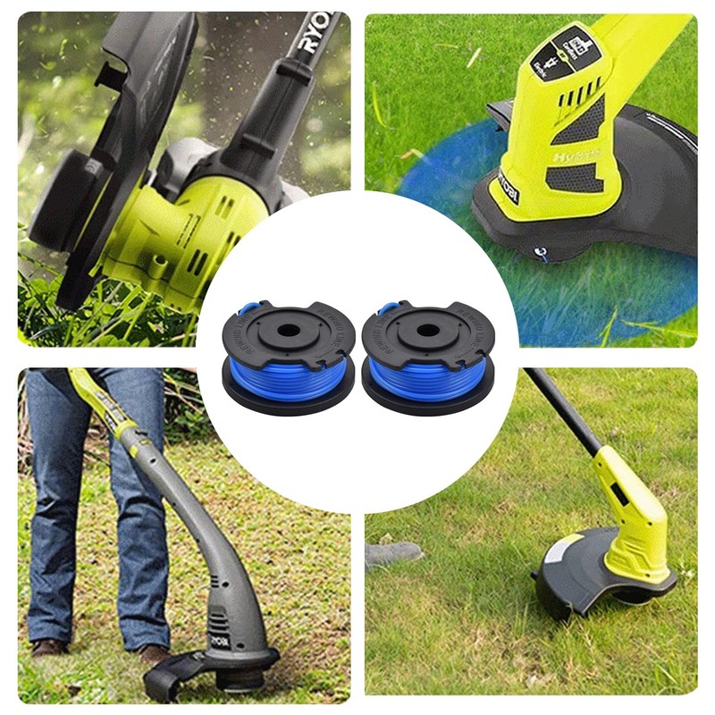 Strimmer Spool Compatible with Ryobi, String Trimmer Replacement Spool Line