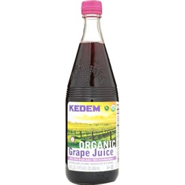 KEDEM FOOD Organic Grape Juice, 22 FZ