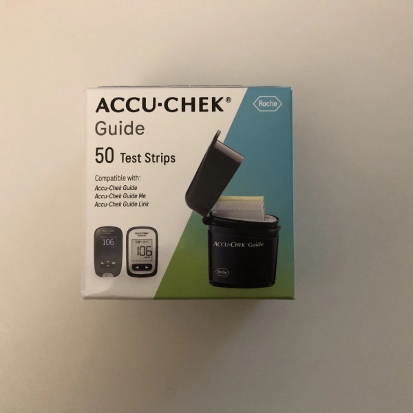 Accu-Chek 50 Accu-Chek Guide Test Strips EXP 08/2026 or Later