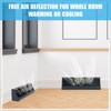 Yaocom 10 Pack Baseboard Register Vent 15 Inch Duct Opening