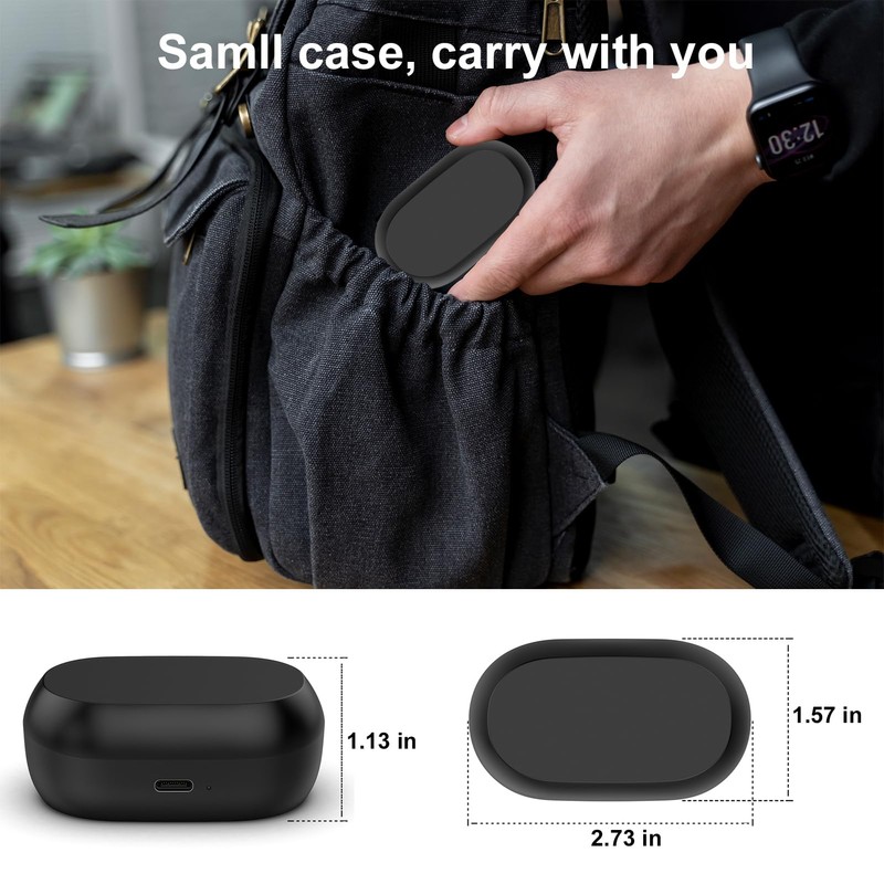Charging Case Replacement Compatible with Jabra Elite 7 Pro and
