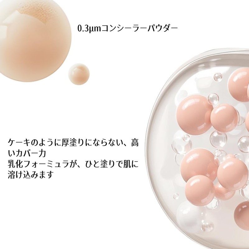 LIANGNISHI Cream Foundation, Cushion Foundation, Glossy Skin, Moisturizing and Bright,
