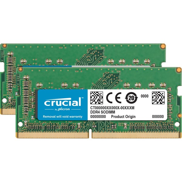 Crucial RAM 16GB Kit (2x8GB) DDR4 2400 MHz CL17 Laptop Memory CT2K8G4SFS824A