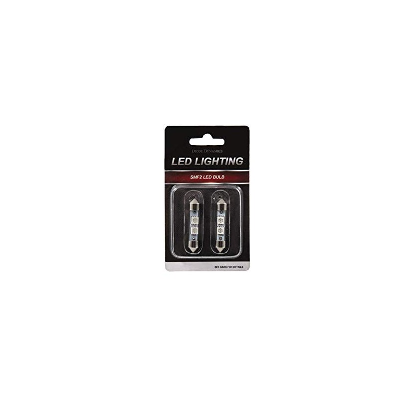 Diode Dynamics 39mm SMF2 LED Bulbs (Pair), Green