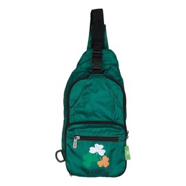 ECO CHIC Tourist Collection Foldable Crossbody Bag Recycled Plastic Shoulder Backpack (Ireland)