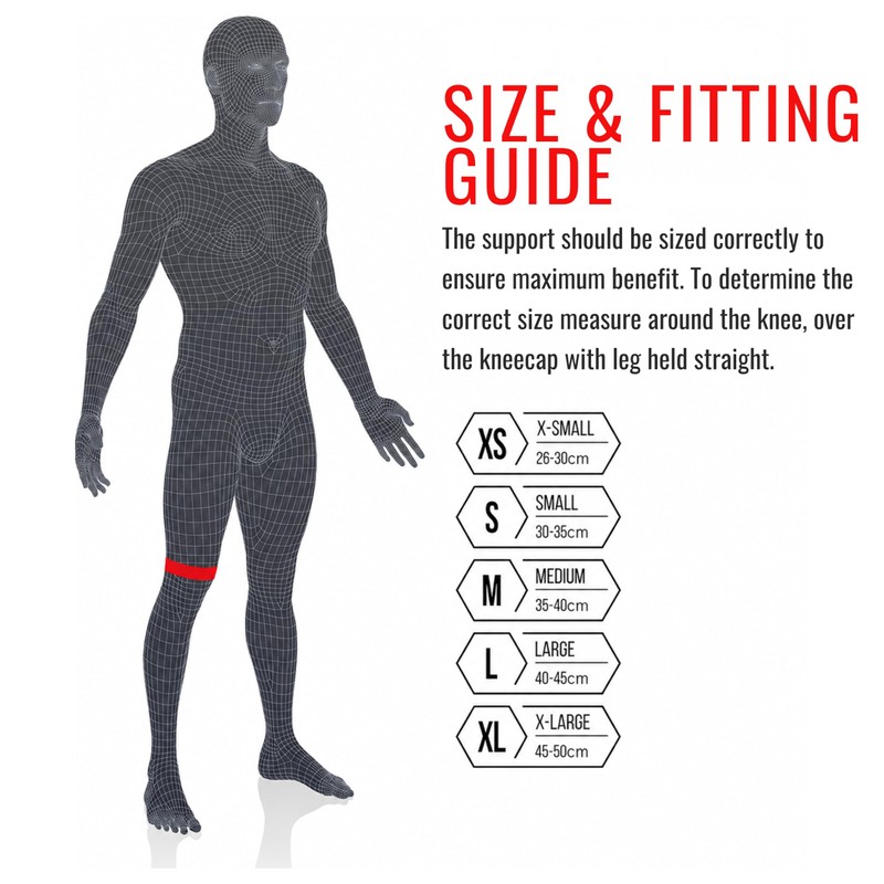 Vulkan Classic Neoprene Knee Support, Breathable Contoured Compression Sleeve, Support