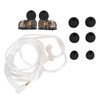 Wired Monitor Earbuds with Dual Driver Technology, High-Fidelity Stereo Sound,