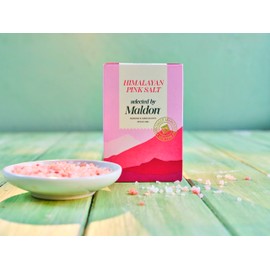 Maldon - Himalayan Pink Salt - Selected by Our Seasoned Experts - Pink Coarse Rock Salt from the Foothills of the Himalayas - Perfect for a Wide Range of Dishes - Fantastic Flavour - 250g Box