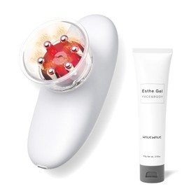 WAVEWAVE Beauty Equipment, Household Beauty Equipment, EMS Tightening, Cupping, Facial Equipment, Upper Arm Care, Suction Function, Fat, Red LED, Facial, Body, Body Beauty (Body + Esthetic Gel Set)