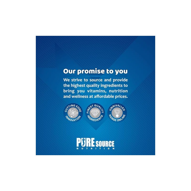 Pure Source Nutrition Soy Protein Isolate Powder (90% Protein) 250g