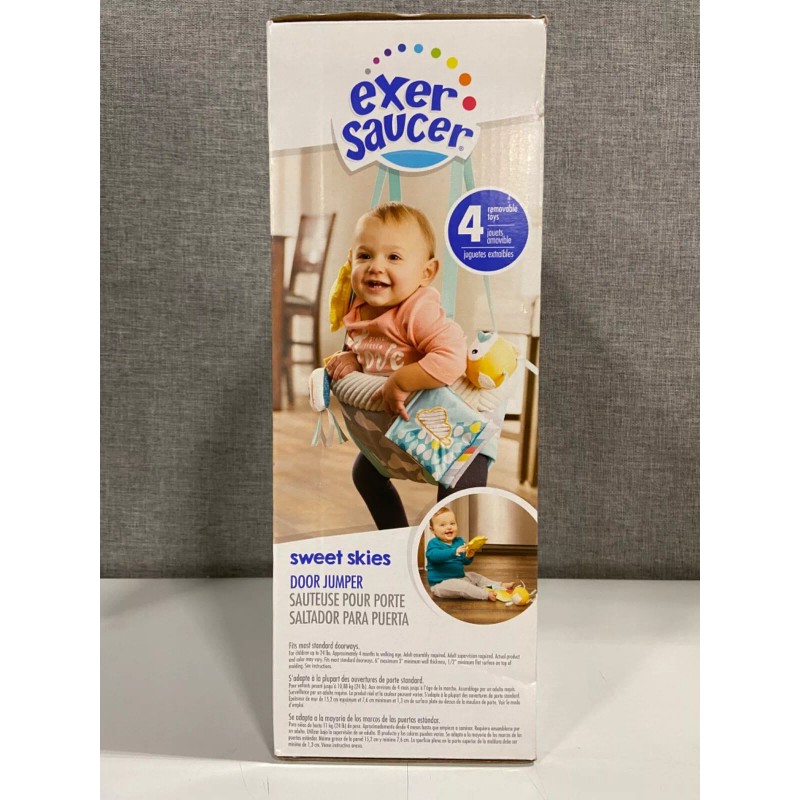 Evenflo Exer Saucer By EVENFLO/ Sweet Skies Door Jumper With