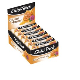 ChapStick Hidratante de labios, miel de trébol, paquete de 12 bálsamos labiales a granel, de edición limitada, dulce y aromático, 0.15 onzas Ea
