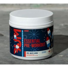Raw Essential Pre-workout Powder (RED,WHIT N BUM)